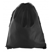 Worek ze sznurkami - czarny