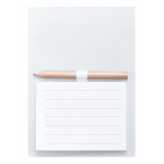 Magnetyczny notatnik - biały