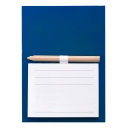 Magnetyczny notatnik - niebieski