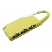 Kłódka do bagażu - żółty