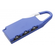 Kłódka do bagażu - niebieski