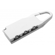 Kłódka do bagażu - srebrny