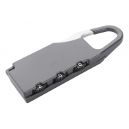 Kłódka do bagażu - szary