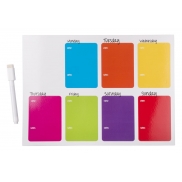 Magnes na lodówke - wielokolorowy