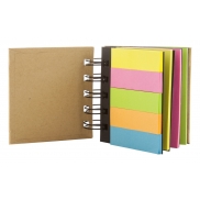 Notatnik z karteczkami samoprzylepnymi