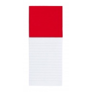 Magnetyczny notatnik - czerwony