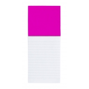 Magnetyczny notatnik - fuksji