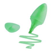 Zakreślacz - zielony