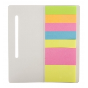 Notatnik z karteczkami samoprzylepnymi - biały