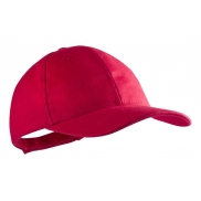 Czapka z daszkiem - czerwony
