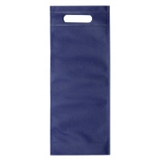 Torba prezentowa do wina - ciemno niebieski