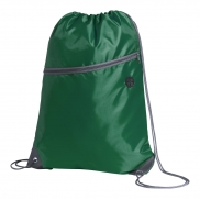 Worek ze sznurkami - zielony