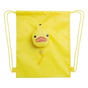 Worek ze sznurkami - żółty