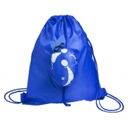 Worek ze sznurkami - niebieski