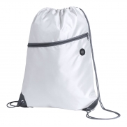 Worek ze sznurkami - biały