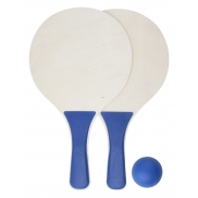 Zestaw do tenisa plażowego - niebieski
