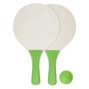 Zestaw do tenisa plażowego - zielony