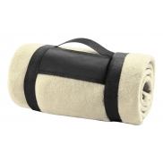 Koc polarowy - beżowy