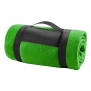 Koc polarowy - zielony