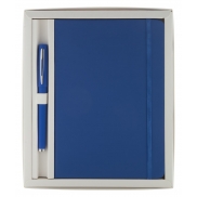 Zestaw notatnik - niebieski