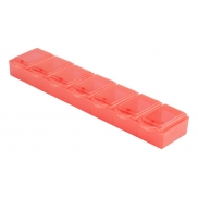 Pudełko na pigułki - czerwony