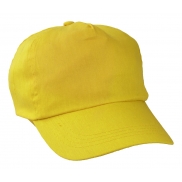 Czapka z daszkiem - żółty