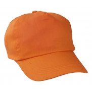 Czapka z daszkiem - pomarańcz