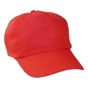 Czapka z daszkiem - czerwony