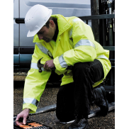 Kurtka odblaskowa - fluorescent orange