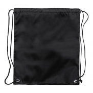 Worek ze sznurkami - czarny