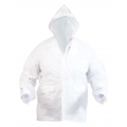 Płaszcz przeciwdeszczowy - biały