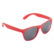 Okulary przeciwsłoneczne - czerwony