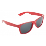 Okluary przeciwsłoneczne - czerwony