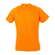 T-shirt sportowy - pomarańczowy fluorescencyjny - M
