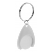 Brelok - biały