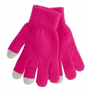 Rękawiczki do ekranów dotykowych - fuksji