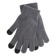 Rękawiczki do ekranów dotykowych - popielaty