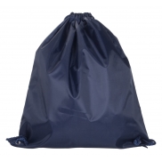 Worek ze sznurkami - ciemno niebieski