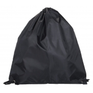 Worek ze sznurkami - czarny