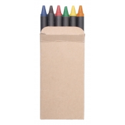 Zestaw 6 kredek świecowych