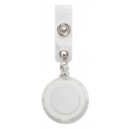 Uchwyt na ski pass - transparentny