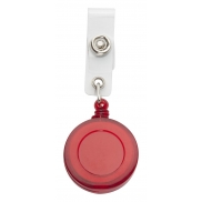 Uchwyt na ski pass - czerwony