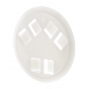 Klips do smyczy - biały