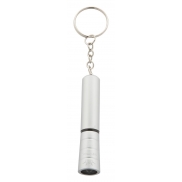 Mini latarka - srebrny