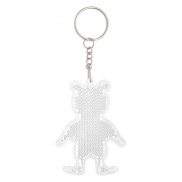 Brelok odblaskowy - biały