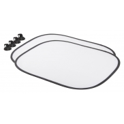 Osłona przeciwsłoneczna do samochodu - biały