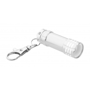 Mini latarka - srebrny