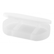 Pudełko na tabletki - biały matowy