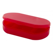 Pudełko na tabletki - czerwony