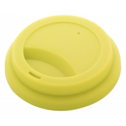 Personalizowany kubek termiczny, pokrywka - limonkowy